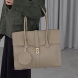 @BAILA掲載 A4＆PC収納 チャーム付き | GUSCIO | 詳細画像2 