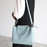 雑誌oggi掲載 あおりポケット付き収納便利 2wayトートバッグ | GUSCIO | 詳細画像6