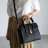 エレガンススクエア 2WAYハンドバッグ ショルダー付 17-1090 | GUSCIO | 詳細画像6 