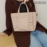otona SWEET掲載 フリル2WAYトートバッグ | GUSCIO | 詳細画像1