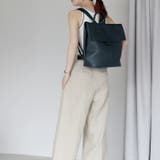 スクエア横型かぶせリュック 19-8089 | GUSCIO | 詳細画像36 