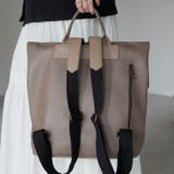 スクエア横型かぶせリュック 19-8089 | GUSCIO | 詳細画像12 