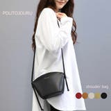 ブラック | シンプル ミニ ショルダーバッグ POUTOJOURU PT-358 | GUSCIO