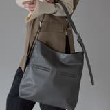 グレー | ワイドハンドルトートバッグ A4サイズ PT-411 | GUSCIO