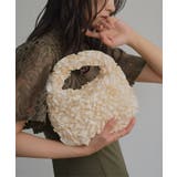 ホワイト | サテンフリル オケージョンバッグ［B1669］ サテンフリル | KOBE LETTUCE
