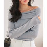 グレー | オフショルロンT［C7796］ オフショル トップス | KOBE LETTUCE