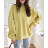 イエロー | ボリューミースウェットトップス［C7817］ スウェット トップス | KOBE LETTUCE