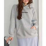 グレー | ダイバーフーディロゴトップス［C7833］ パーカー レディース | KOBE LETTUCE