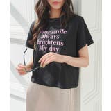 ブラック | ロゴミニTシャツ［C7854］ 半袖 tシャツ | KOBE LETTUCE