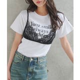 オフホワイト | ロゴミニTシャツ［C7854］ 半袖 tシャツ | KOBE LETTUCE