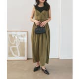 カーキ | ビスチェ風キャミコクーンワンピース［E3567］ ビスチェ風 キャミワンピース | KOBE LETTUCE