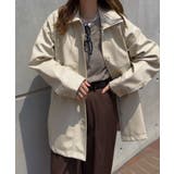 アイボリー | フェイクレザージャケット［K1386］ フェイクレザー ジャケット | KOBE LETTUCE