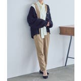 グレージュ | ハイウエストテーパードサロペット［E3140］ | KOBE LETTUCE