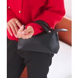 ブラック | ステッチデザインハンドルバッグ［B1644］ ハンドルバッグ レディース | KOBE LETTUCE