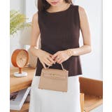 ブラウン | [ 選べる2タイプ ] ボートネックノースリーブリブニット［C4702］ | KOBE LETTUCE