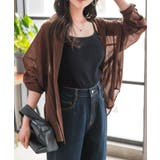 ブラウン | シアーガーゼロングシャツシアーシャツ シアー ガーゼ | KOBE LETTUCE