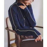 ネイビー | シームシアートップス［C7284］ | KOBE LETTUCE