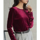 ボルドー | 前後2wayベロアロンT［C7299］ | KOBE LETTUCE