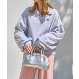 グレー | 刺繍ロゴスウェットトップス［C7330］ | KOBE LETTUCE