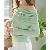 ミント | オフショルシアートップス［C7367］ | KOBE LETTUCE