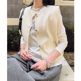 オフホワイト | ポケット付きノースリーブニットトップス［C7447］ | KOBE LETTUCE