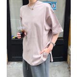グレージュ | ヘビーウェイトユニセックスコットンバスクTシャツオーバーサイズ メンズ レディース | KOBE LETTUCE