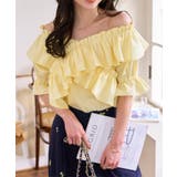 イエロー | manywayギャザーフリルオフショルトップス［C7495］ | KOBE LETTUCE
