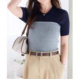 グレー | リボンストラップニットベアトップス［C7525］ | KOBE LETTUCE