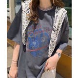 スミクロ | ピグメント加工ロゴTシャツ tシャツ レディース | KOBE LETTUCE