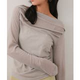 グレー | 選べる2タイプシアートップス［C7663］ | KOBE LETTUCE