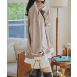 ベージュ×オフ | ダイバー素材レイヤード風袖リボントップス［C7667］ ダイバー素材 レイヤード… | KOBE LETTUCE