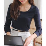 ネイビー | 深UネックロンT 深Uネック ロンT | KOBE LETTUCE