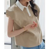 ベージュ | クレリックフレンチブラウス［C7934］ フレンチブラウス レディース | KOBE LETTUCE