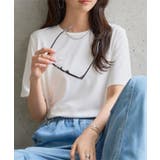 オフホワイト | クルーネックorVネックレーヨンTシャツ［C7953］ クルーネックorVネック… | KOBE LETTUCE