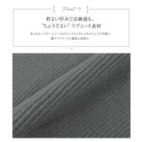 リブニットノースリーブワンピースニットワンピ ノースリワンピ ニットワンピース | KOBE LETTUCE | 詳細画像7 