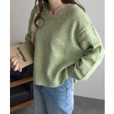 洗濯可能 ウォッシャブル Vネック | KOBE LETTUCE | 詳細画像9 