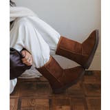 キャメルA | ミドルムートン ムートンブーツ もこもこ | KOBE LETTUCE