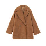 キャメル | ビッグカラーボアコート［K1392］ ビッグカラー ボア | KOBE LETTUCE