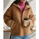 キャメル | ムートンボアライダースコート ムートンボア ライダース | KOBE LETTUCE