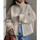 エクリュ | ムートンボアライダースコート ムートンボア ライダース | KOBE LETTUCE