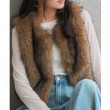 キャメルミックス | クロップドファージレベスト クロップド ファー | KOBE LETTUCE