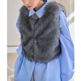 グレーミックス | クロップドファージレベスト クロップド ファー | KOBE LETTUCE