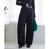 ブラック | ヘビーツイルカーブパンツ［M4113］ | KOBE LETTUCE