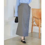 グレー | ハートドットコクーンスカート［M4139］ | KOBE LETTUCE