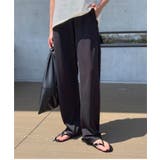 ブラック | 大人のポンチ カーブパンツ バレルレッグ | KOBE LETTUCE