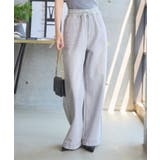 グレー | ウエストスウェット切替デニムパンツ［M4273］ | KOBE LETTUCE