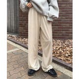 アイボリー | センターシームベロアワイドパンツ センターシーム ベロア | KOBE LETTUCE
