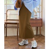 ブラウン | スポンディッシュニットタイトスカート ニットタイトスカート レディース | KOBE LETTUCE