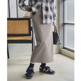 チャコール | スポンディッシュニットタイトスカート ニットタイトスカート レディース | KOBE LETTUCE