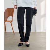 ブラック | ウエストゴムストレッチデニム スキニーパンツ［M4390］ デニム | KOBE LETTUCE